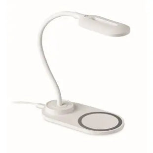 SATURN Tischleuchte mit 10W Ladegerät - Weiß, Modern und Multifunktional TK Gruppe® Grosshandel 