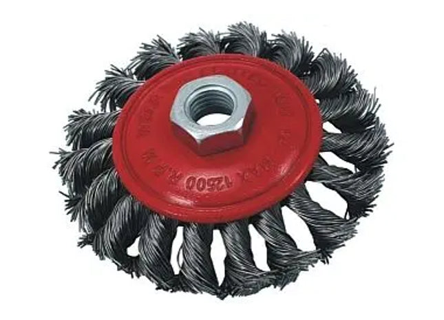 SCHEIBENBUERSTE : Hochwertige Schleifbürste für effektive Oberflächenreinigung und Polierarbeiten TK Gruppe® Grosshandel 