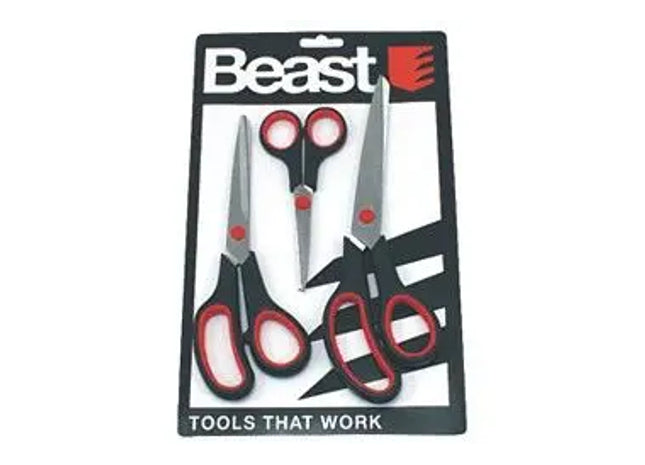 SCHERENSATZ STAINLESS : Premium Edelstahl Scherenset: Hochwertige Schneidewerkzeuge für Handwerk, Haushalt und Büro - Robuste Scheren für präzise Schnitte TK Gruppe® Grosshandel 