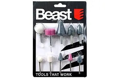 SCHLEIF-KORPERSATZ : Hochwertiger Schleifkörper-Satz für vielseitige Schleifarbeiten - Profi-Set für Handwerker und Heimwerker TK Gruppe® Grosshandel 