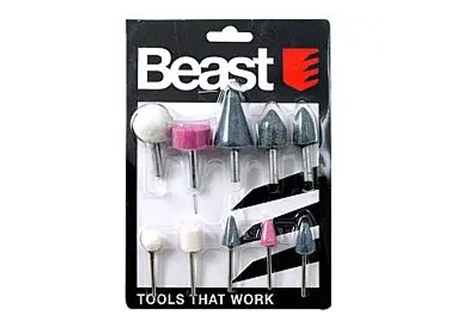 SCHLEIF-KORPERSATZ : Hochwertiger Schleifkörper-Satz für vielseitige Schleifarbeiten - Profi-Set für Handwerker und Heimwerker TK Gruppe® Grosshandel 