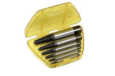 SCHRAUBENAUSDREHERSATZ: Hochwertiger Schraubenlöser-Satz - Professionelles Set zur Entfernung beschädigter Schrauben und Bolzen TK Gruppe® Grosshandel 