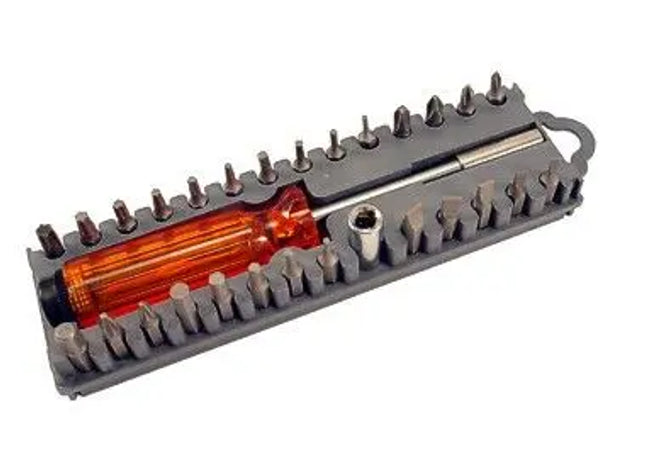 SCHRAUBENDREHER ;Hochwertiger Schraubendreher für Profis und Heimwerker: Ergonomischer Griff, magnetische Spitze, Phillips, Torx und Schlitz - Vielseitiges Werkzeug für Reparaturen und Montage TK Gruppe® Grosshandel 