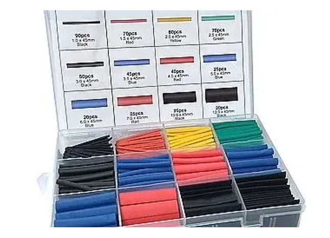 SCHRUMPFSCHLAUCHENS: Hochwertiger Schrumpfschlauch - Zuverlässige Isolierungshülse für Elektroinstallationen und Kabelschutz TK Gruppe® Grosshandel 