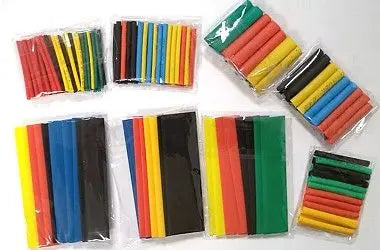 SCHRUMPFSCHLAUCHENS: Hochwertiger Schrumpfschlauch - Zuverlässiger Isolationsschlauch für Elektrokabel und Kabelschutz TK Gruppe® Grosshandel 