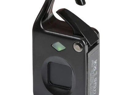 SCX.design T10 Fingerprint Gepäckschloss in Schwarz – Fortschrittliche Sicherheit TK Gruppe® Grosshandel 