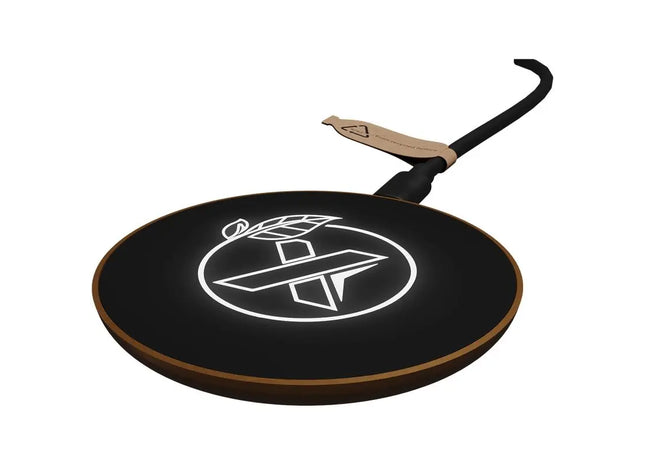 SCX.design W13 Holz-Ladestation mit Leuchtlogo - Braun TK Gruppe® Grosshandel 