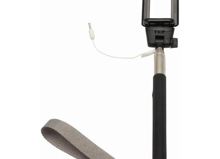 SELFIE 2.0 Teleskop-Halter, Ausziehbar, Elegant Schwarz TK Gruppe® Grosshandel 