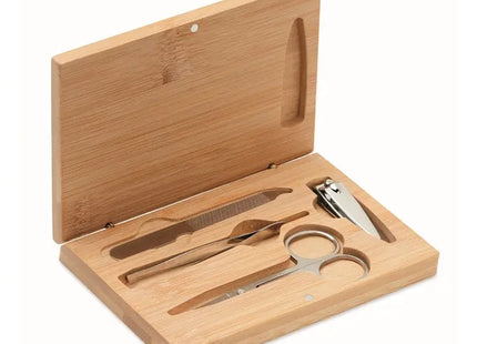 SEWA Maniküre-Set aus Holz – Pflege für Hände und Nägel, kompakt TK Gruppe® Grosshandel 