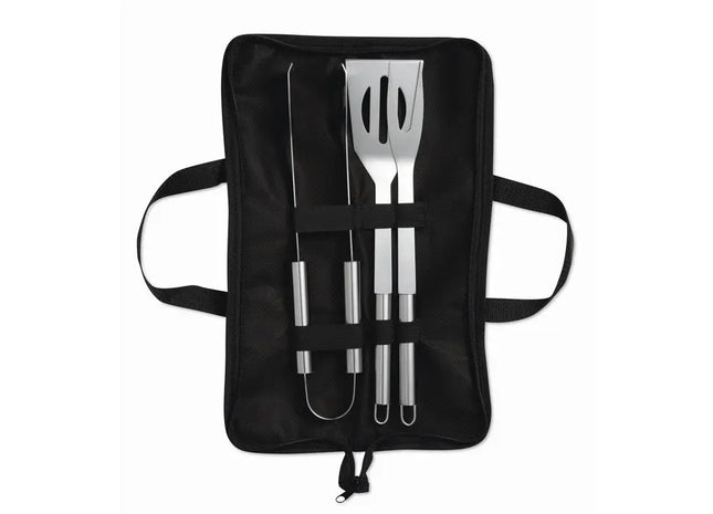 SHAKES BBQ-Set in Schwarz - Ultimatives Grillwerkzeug-Set für Barbecue-Liebhaber TK Gruppe® Grosshandel 