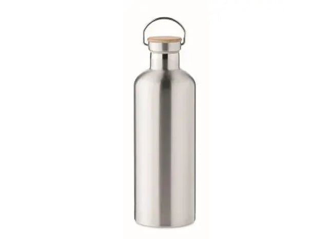 SHARM 4-teiliges Set: Flasche & Becher, Schwarz, Premium Edelstahl TK Gruppe® Grosshandel 