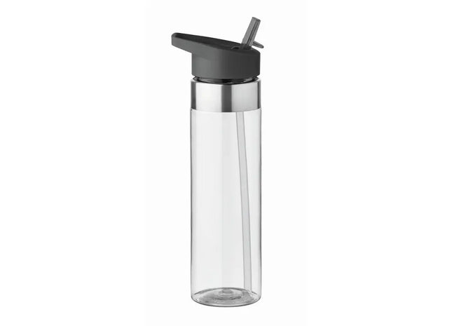 SICILIA Tritan Trinkflasche 650ml Transparent - Robust für den Alltag TK Gruppe® Grosshandel 