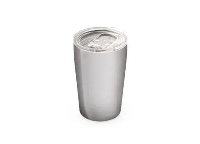 SLIDER Edelstahl Reisebecher, 380ml, Satinsilber TK Gruppe® Grosshandel 