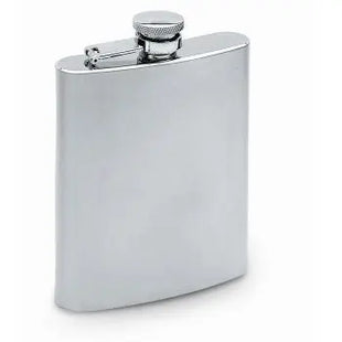 SLIMMY FLASK – Eleganter Flachmann in Mattsilber TK Gruppe® Grosshandel 