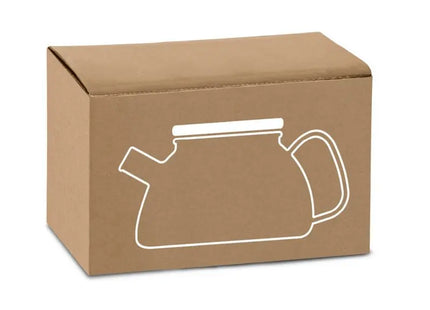 SNEAD Glasteekanne 750 ml mit Bambusdeckel - Natürlich & Stilvoll TK Gruppe® Grosshandel 