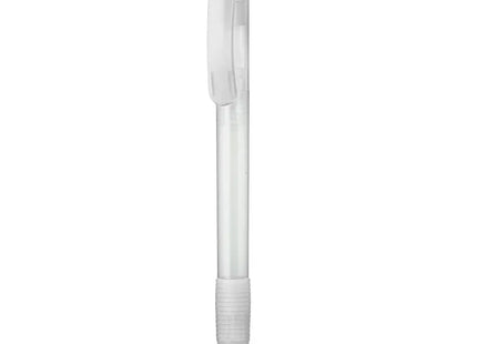SOFT CLEAR FROZEN Kugelschreiber in Frost-Weiß – Klar & Stilvoll TK Gruppe® Grosshandel 