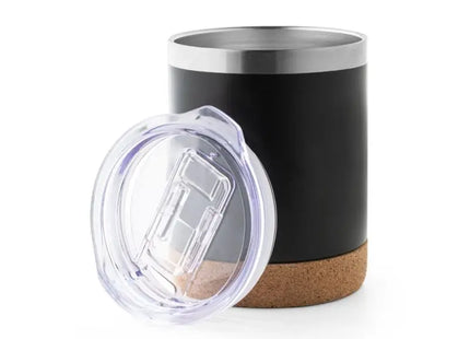 SOLBERG TUMBLER 400 ml Reisebecher aus Edelstahl – Schwarz, Stilvoll & Langlebig TK Gruppe® Grosshandel 