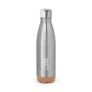 SOLBERG Thermokanne mit Korkboden, 560ml – Satinsilber & Stilvoll TK Gruppe® Grosshandel 