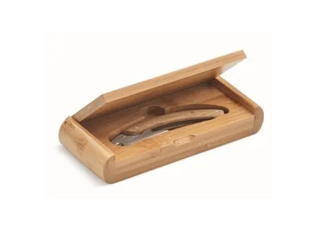 SONO Bambus Kellnermesser – Natürlicher Holzlook TK Gruppe® Grosshandel 