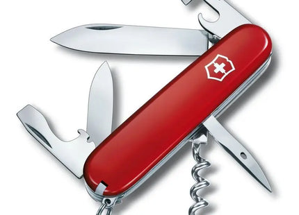 SPARTAN Schweizer Taschenmesser: Rot, Vielseitig, Robust für Alltag und Outdoor TK Gruppe® Grosshandel 