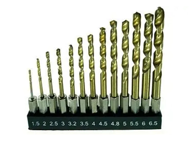 SPIRALBOHRERSATZ: Hochwertiger Bohrerset - Profi Spiralbohrersatz für präzises Bohren | Metallbohrer Set | HSS Bohrersortiment | Bohrmaschinen Zubehör TK Gruppe® Grosshandel 