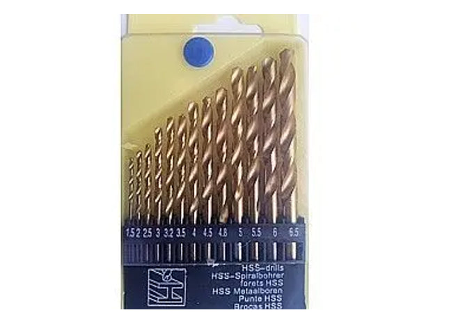 SPIRALBOHRERSATZ: Hochwertiger Spiralbohrer-Satz - Professionelles Bohrer-Set für präzises Bohren TK Gruppe® Grosshandel 