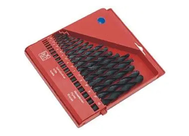 SPIRALBOHRERSATZ: Hochwertiger Spiralbohrersatz - Professionelles Bohrerset für präzises Arbeiten TK Gruppe® Grosshandel 