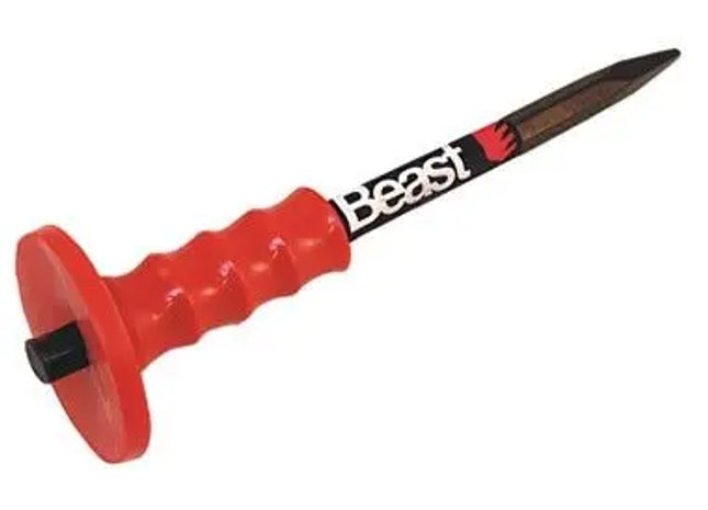 SPITZMEISEL MIT GRIFF : Hochwertiger Spitzmeißel mit Griff - Profi Werkzeug für präzises Schnitzen und Holzbearbeitung TK Gruppe® Grosshandel 