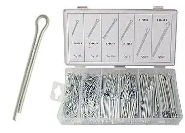 SPLINTE-SORTIMENT: Vielseitiges Splinte-Sortiment - Umfassende Auswahl an Sicherungssplinten für diverse Anwendungen TK Gruppe® Grosshandel 