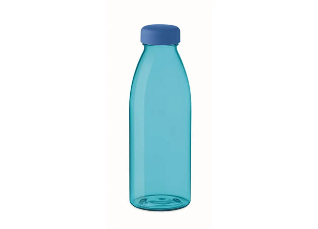 SPRING RPET Trinkflasche 500ml in Transparent Blau - Nachhaltig und Stilvoll TK Gruppe® Grosshandel 