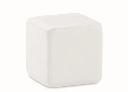 SQUARAX Anti-Stress-Würfel in Weiß – Modernes Entspannungstool TK Gruppe® Grosshandel 