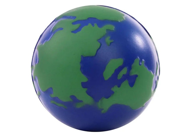 SQUEEZIES Erdball - blau - grün - Antistressball - Weltkugel - Handtrainer - Büro-Gadget TK Gruppe® Grosshandel 