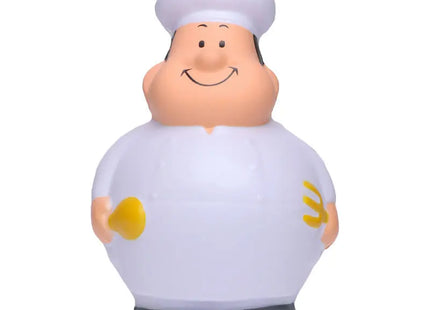 SQUEEZIES Gourmet Bert - Bunter Stressball Mehrfarbiger Stresslöser für Entspannung und Spaß TK Gruppe® Grosshandel 