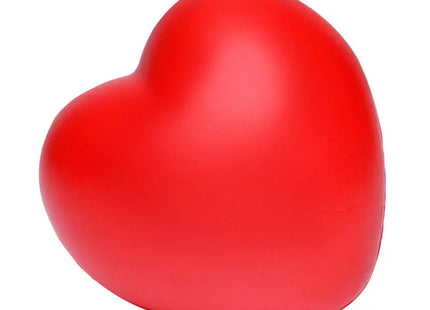 SQUEEZIES Herz - Leuchtend Roter Stressball Herzförmiger Stresslöser für Entspannung und Spaß TK Gruppe® Grosshandel 