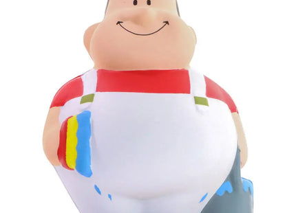 SQUEEZIES Maler Bert - Bunter Stressball, Handtrainer, Anti-Stress Spielzeug, Multicolor TK Gruppe® Grosshandel 