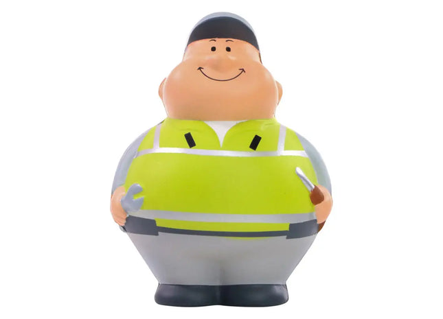 SQUEEZIES Pannenhilfe Bert - Bunter Stressball, Handtrainer, Anti-Stress Spielzeug, Multicolor TK Gruppe® Grosshandel 