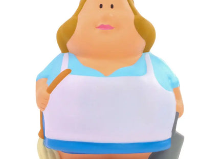 SQUEEZIES Putzfee Berta - Bunter Stressball, Handtrainer, Anti-Stress-Spielzeug, Multicolor TK Gruppe® Grosshandel 