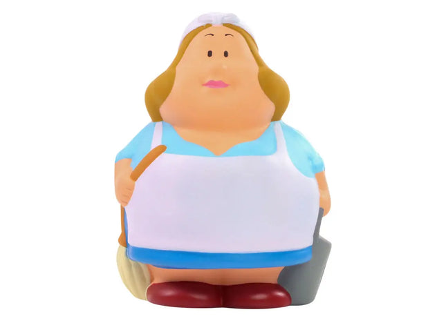 SQUEEZIES Putzfee Berta - Bunter Stressball, Handtrainer, Anti-Stress-Spielzeug, Multicolor TK Gruppe® Grosshandel 