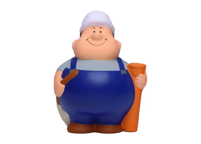 SQUEEZIES Tiefbauer Bert - Bunter Antistress-Helfer TK Gruppe® Grosshandel 