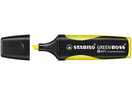 STABILO GREEN BOSS Textmarker, Umweltfreundlich, Leuchtend Gelb TK Gruppe® Grosshandel 