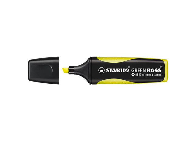 STABILO GREEN BOSS Textmarker, Umweltfreundlich, Leuchtend Gelb TK Gruppe® Grosshandel 