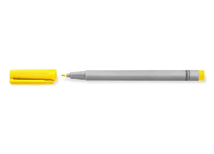STAEDTLER Lumocolor F, Temporärer Marker Gelb - Schnell Trocknend TK Gruppe® Grosshandel 