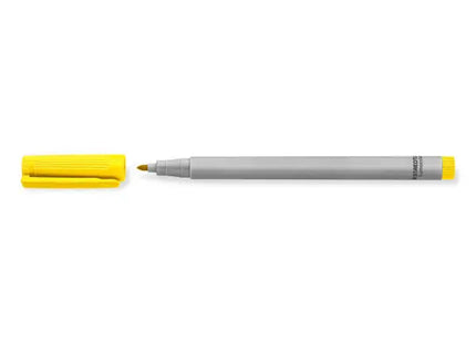 STAEDTLER Lumocolor M, Temporärer Marker Gelb - Schnell Trocknend TK Gruppe® Grosshandel 