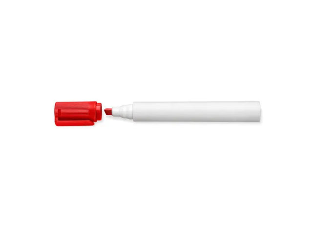 STAEDTLER Lumocolor Whiteboard-Marker mit Keilspitze - Leuchtend Rot TK Gruppe® Grosshandel 