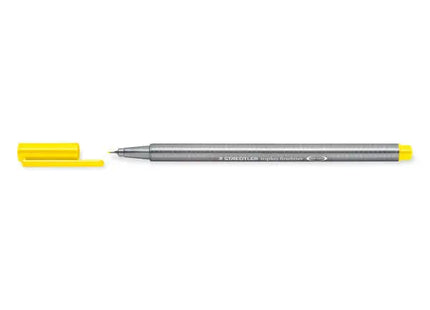 STAEDTLER triplus fineliner - Gelb, Präziser Feinschreiber für Kreative Arbeiten TK Gruppe® Grosshandel 