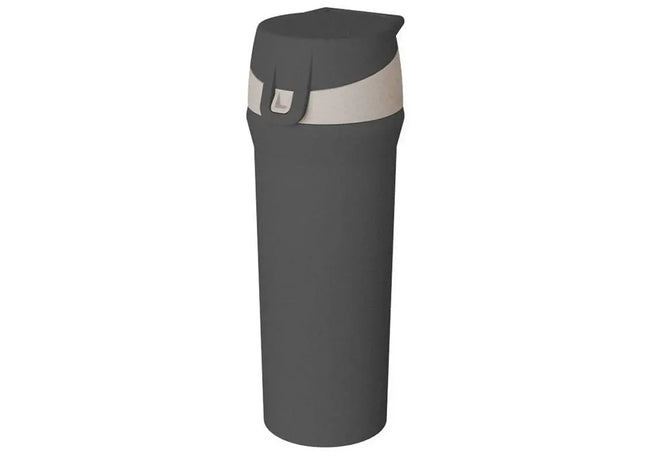STAN Eco Wasserflasche, Aschgrau, 500 ml, Stilvoll & Funktional TK Gruppe® Grosshandel 