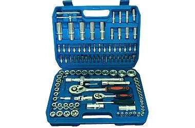 STECKSCHLUSSELSATZ : Hochwertiger Steckschlüsselsatz - Profi Werkzeugsortiment für präzise Montagearbeiten TK Gruppe® Grosshandel 