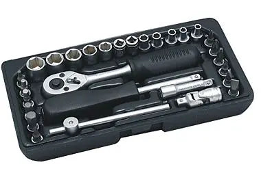 STECKSCHLUSSELSATZ : Hochwertiger Steckschlüsselsatz – Professionelles Werkzeugset für präzise Montagearbeiten und Reparaturen TK Gruppe® Grosshandel 