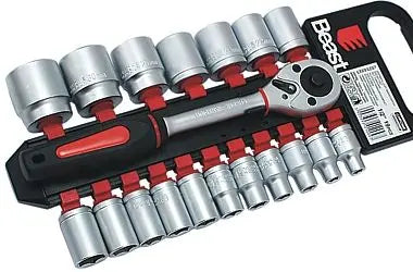 STECKSCHLUSSELSATZ : Professioneller Steckschlüsselsatz – Hochwertiges Werkzeugset für präzise Montagearbeiten und Reparaturen TK Gruppe® Grosshandel 