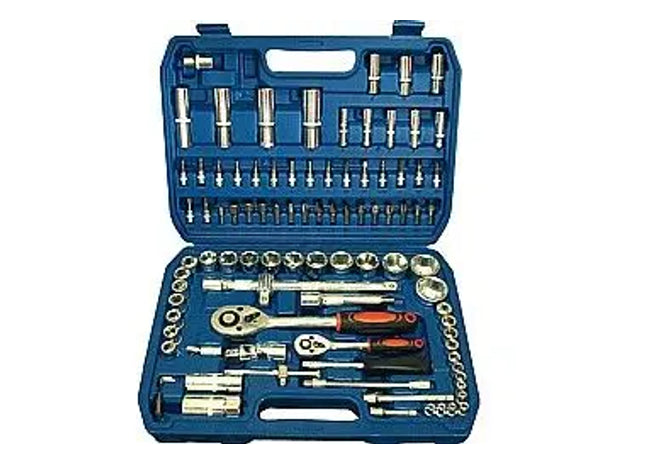 STECKSCHLUSSELSATZ : Profi Steckschlüsselsatz - Hochwertiges Werkzeugset für präzise Montagearbeiten und Reparaturen TK Gruppe® Grosshandel 